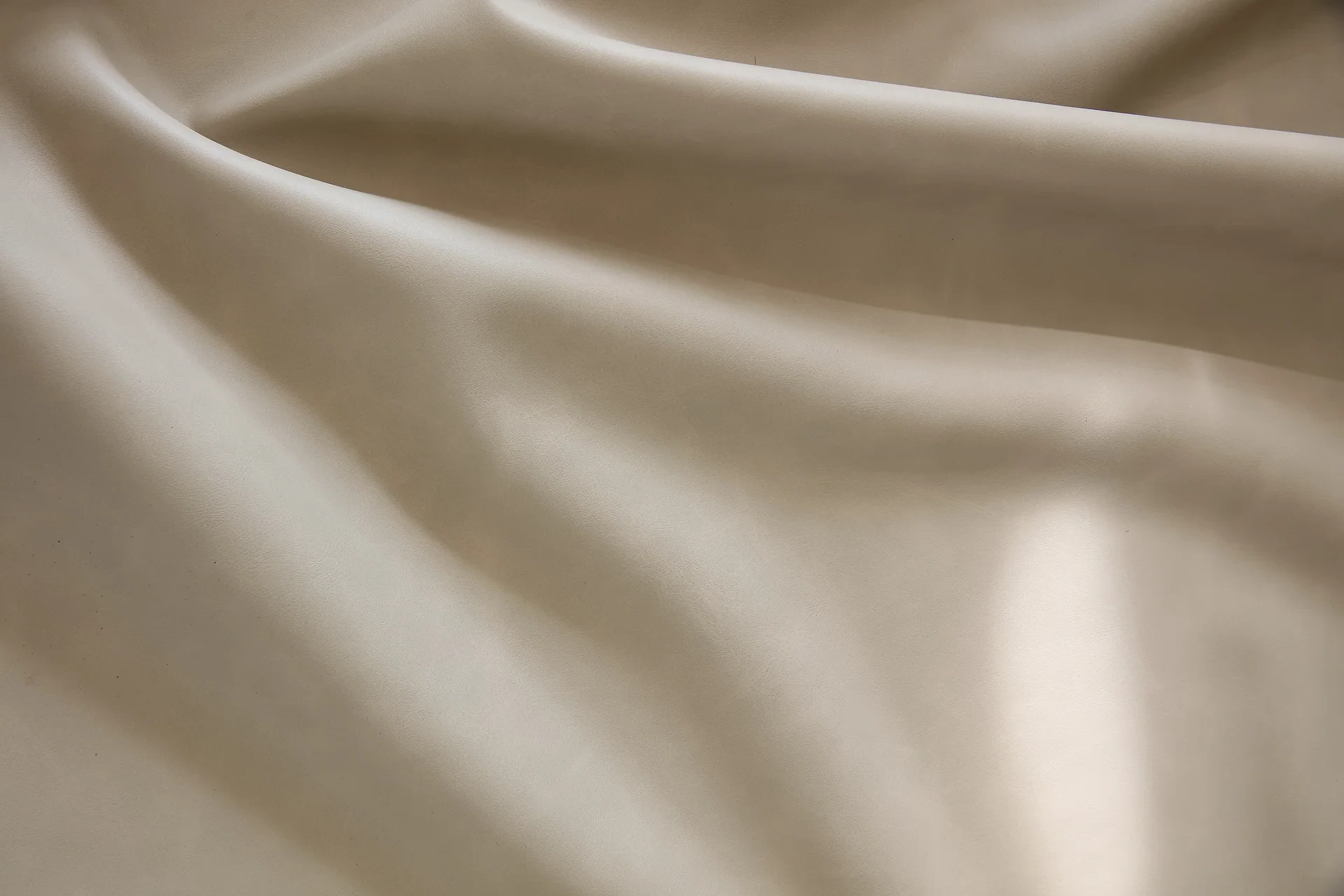 Close-up of Eco-Prime leather, showing its grain.