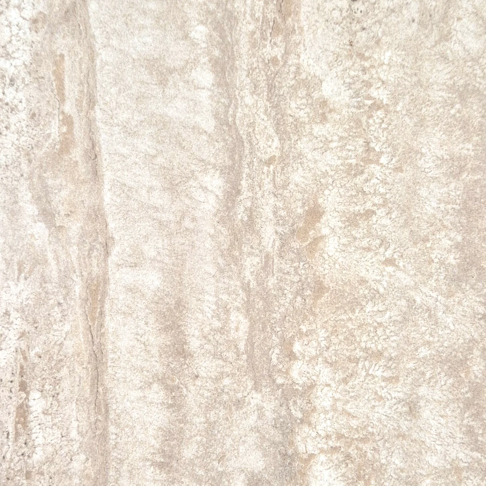 Sintered stone in Travertine Brown, close-up.